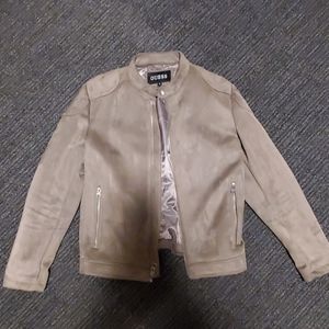 Guess Suede Biker Jacket
